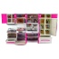 My Modern Kitchen Full Deluxe Kit Battery Operated Kitchen Playset With Toy Doll, Lights, And Sounds