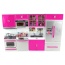 My Modern Kitchen Full Deluxe Kit Battery Operated Kitchen Playset With Toy Doll, Lights, And Sounds