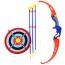 Kings Sport Toy Archery Bow And Arrow Set for Kids With Arrows, Target, And Quiver