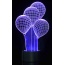 3D Balloons Laser Cut Precision LED Lights