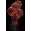 3D Balloons Laser Cut Precision LED Lights