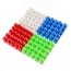 100 Pcs Laser LED Finger Flashlights (Blue/Red/Green/White)