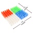 100 Pcs Laser LED Finger Flashlights (Blue/Red/Green/White)