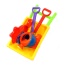 Beach Toy Playset With Wheelbarrow (Colors May Vary)