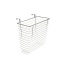 Cabinet Wastebasket/Storage Basket (Chrome)