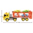 1:16 2-in-1 Friction Powered Transporter Truck With Lights And Sounds