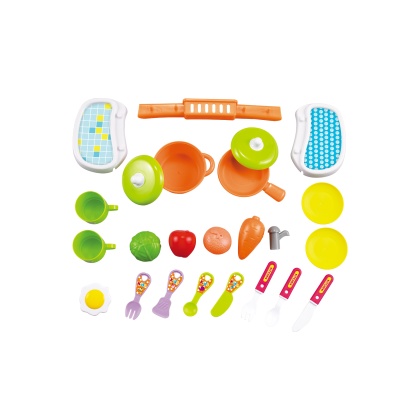 Portable Kitchen Playset 24pcs