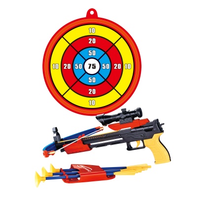 Archery Crossbow And Arrow Toy Set with Target