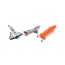 Space Shuttle Playset With Rockets, Satellites, Rovers & Vehicles