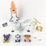 Space Shuttle Playset With Rockets, Satellites, Rovers & Vehicles