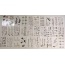 30 Sheet Temporary Tattoos Neck and Wrist Men Women Kids