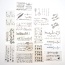30 Sheet Temporary Tattoos Neck and Wrist Men Women Kids