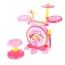 Keyboard & Drum Set with Children’s Musical Instruments (Pink)