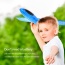 2 Pack Toy Foam Throwing Airplane