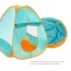 Pop Up Play Tent with Kids Camping Gear and Accessories