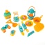 Pop Up Play Tent with Kids Camping Gear and Accessories