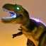 Remote Control Dinosaur T-Rex Toy for Kids (Green)