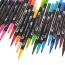 Dual Brush Markers | Pack of 24 Variety Color Marker Pens